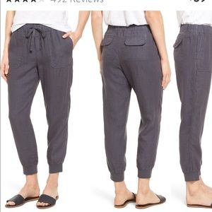 Caslon Linen joggers